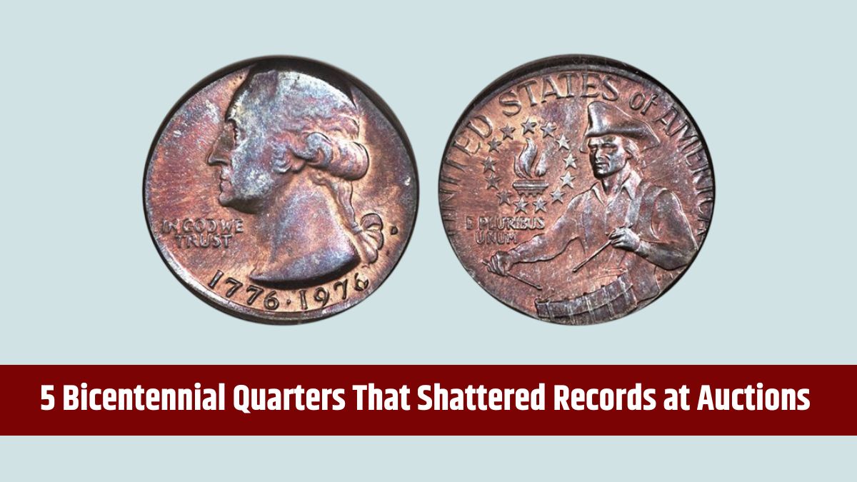 Bicentennial Quarter Struck on a Foreign Planchet