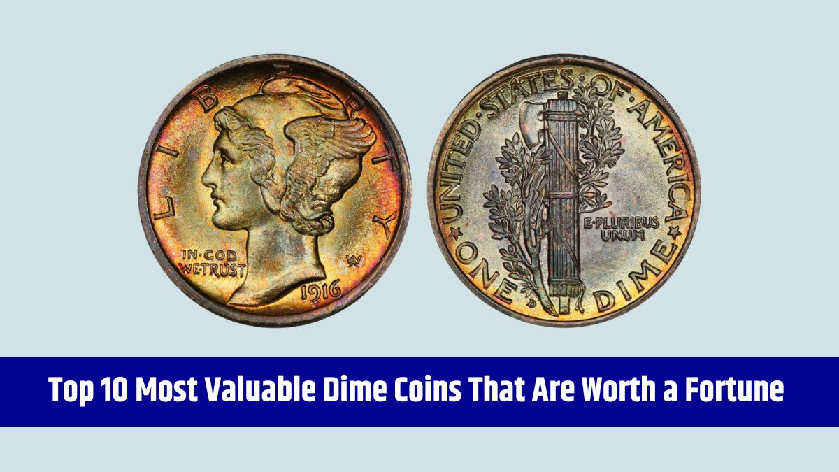 1916-D Mercury Dime Full Band, MS67