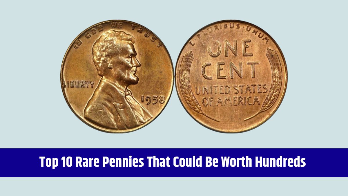 1958 Double Die Penny